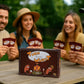 WamWam Games Turn for The Wurst™ - Hilarious Hotdog-Building Card Game, for Dads, Dad-Joke Enthusiasts, and Pun Lovers.