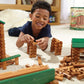 LINCOLN LOGS Collector's Edition Village Set - 327 Real Wood Pieces, Ages 3+, Retro Building Toy for Boys/Girls, Creative Construction Game