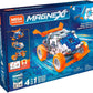 Mega Construx Magnext 4-in-1 Mag-Racers Construction Set with Magnets, Magnetic Building Toys for Kids 81 Pieces, Multi Color