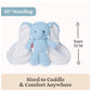 GUND Baby Blankie Pals Elephant 6-Inch Stuffed Animal with Lovey, Ages 0+