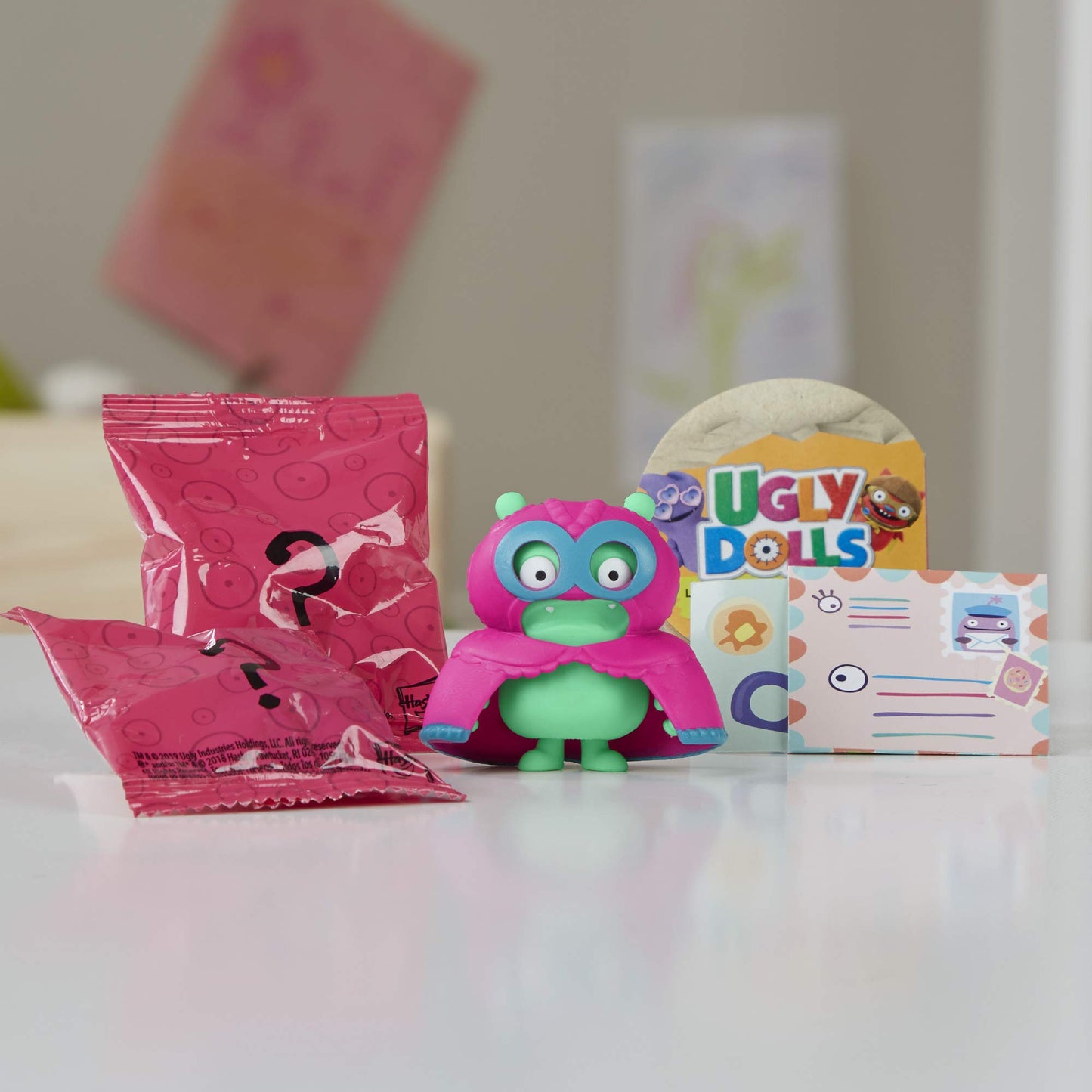 Hasbro Toys Uglydolls Surprise Disguise Pancake Champ Jeero Toy, Figure & Accessories