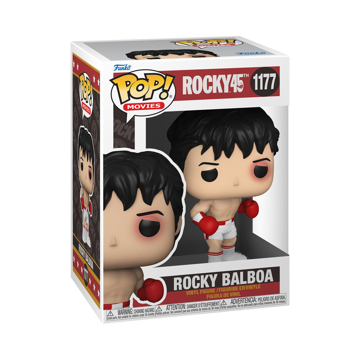 Funko POP! Movies: Rocky 45th - Rocky Balboa - Amazon Exclusive