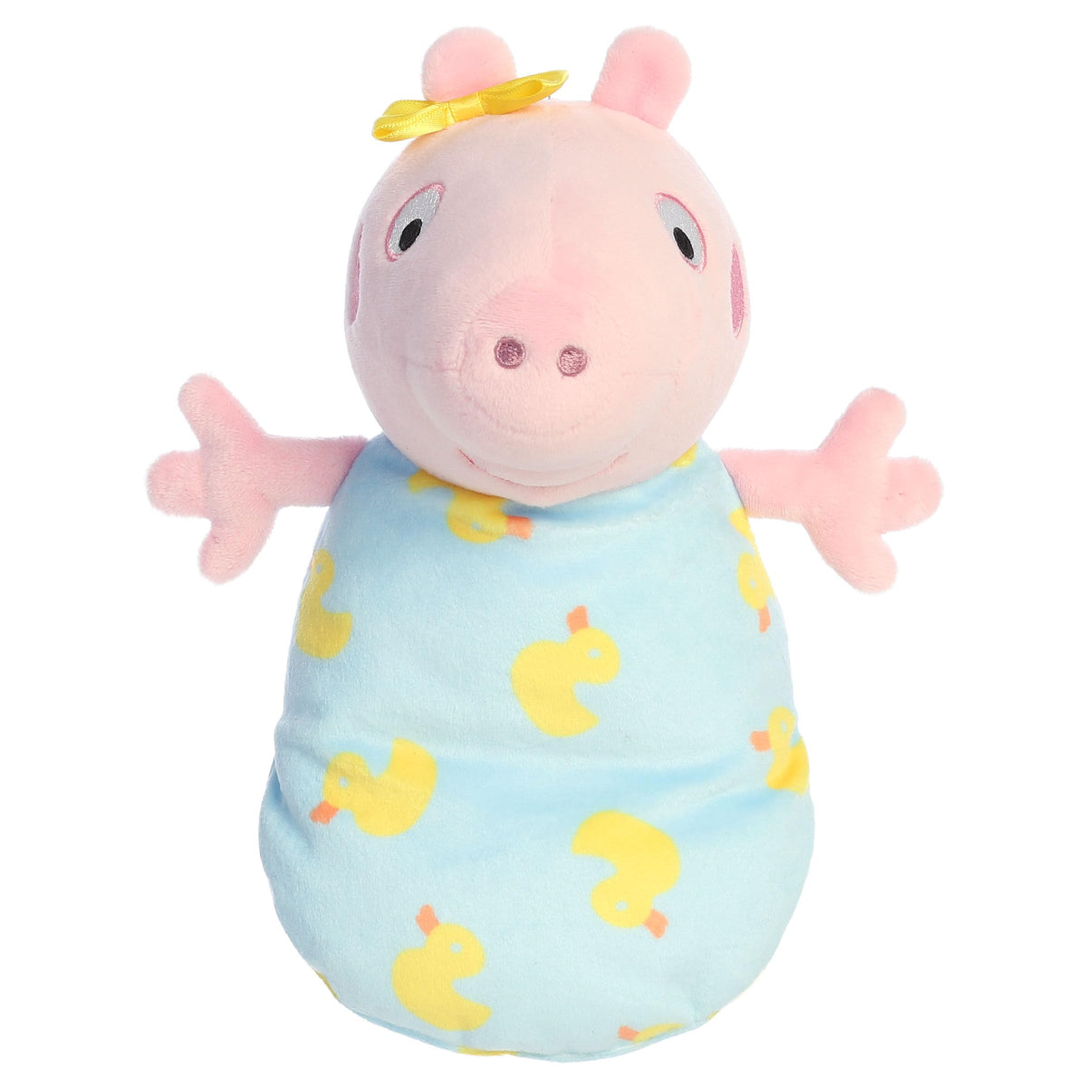 Aurora Peppa Pig 6" Baby Evie in Swaddle Playful Plush