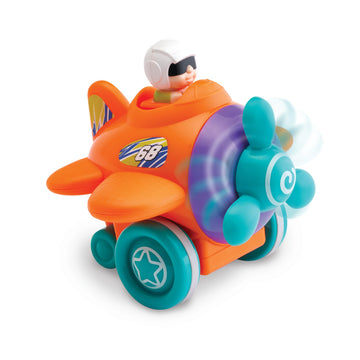 Kidoozie Press 'n Zoom Plane Ages 12 Months +, Toddler, Vehicle, Fine Motor Skills and Visual Development