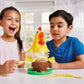 Game Zone Pluck It - Interactive Chicken Game for 2-4 Players Ages 4+ - Develops Hand-Eye Coordination and Strategic Thinking Skills!