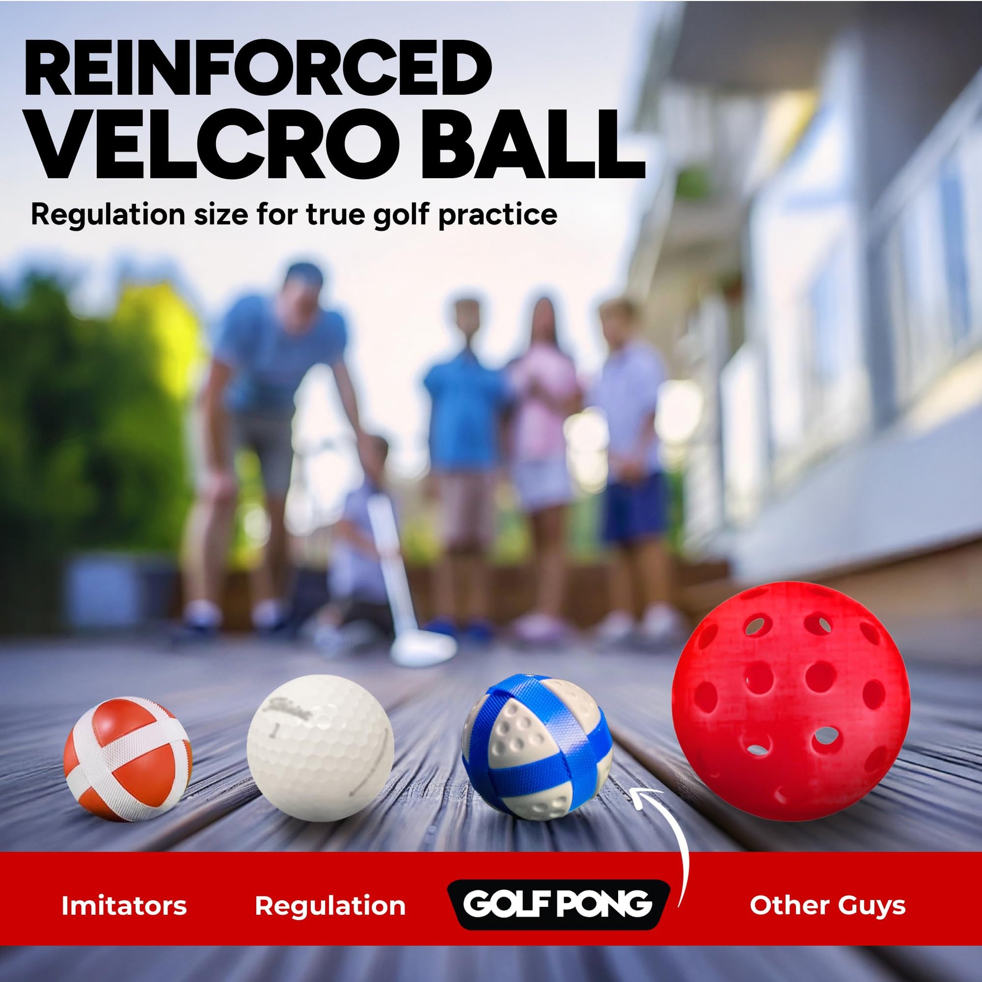 Golf Pong Chipping Game for Men & Women, 1 Board
