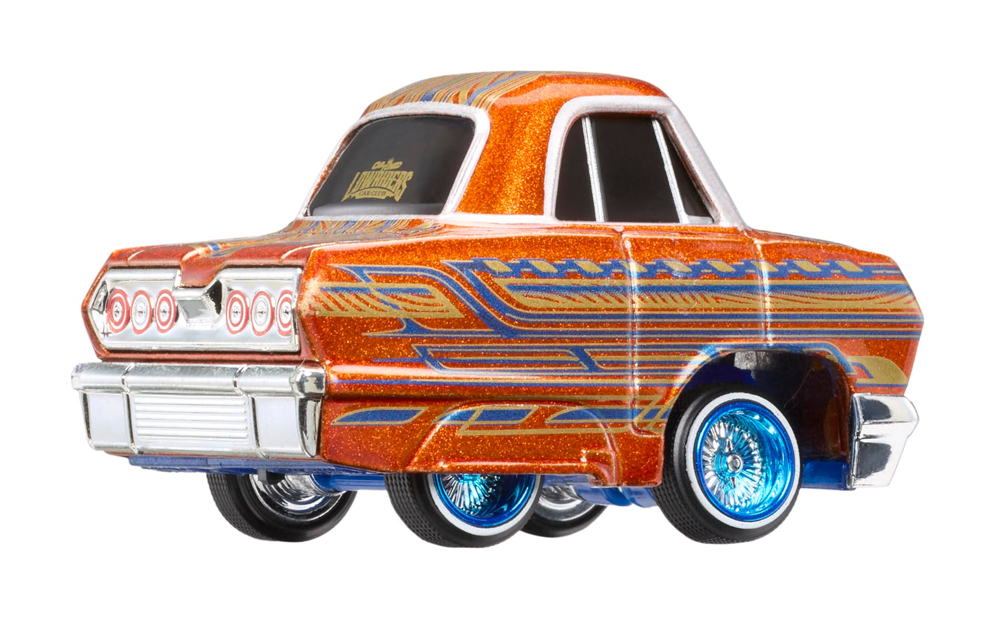 CarTuned™ Lowrider Series 1-1963 Chevy Impala (Orange)