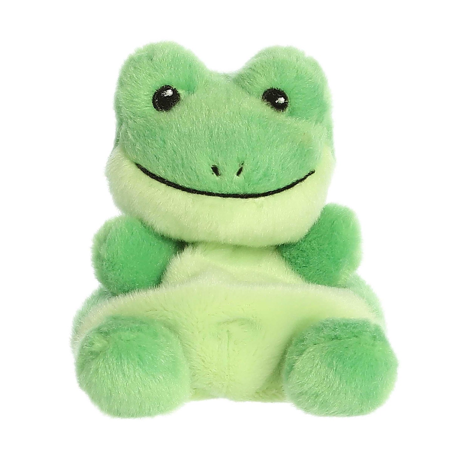 Aurora® Adorable Palm Pals™ Ribbits Frog™ Stuffed Animal - Fun Collectible Plush for Kids and Adult Collectors - Perfect for Decorating Rooms