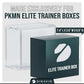 Dinavio Crafthouse Elite Trainer Box Acrylic Display Case Stackable - 8mm + 5mm Ultra Thick Acrylic with N52 Strong Magnets - ETB Case Protector