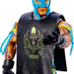 Mattel WWE Elite Collection Top Picks Action Figure & Accessories Set, Rey Mysterio 6-inch Collectible with Articulation & Interchangeable Parts