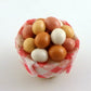 Melody Jane Dolls Houses House Miniature 1:12 Scale Kitchen Country Store Accessory Basket of Eggs
