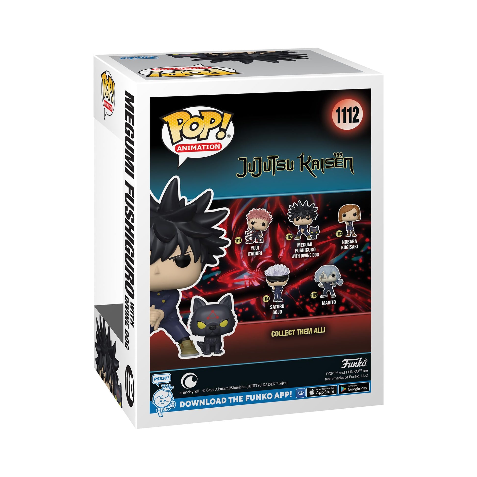Funko Pop & Buddy: Jujutsu Kaisen - Megumi Fushiguro with Dogs - Collectable Vinyl Figure - Gift Idea - Official Merchandise - Toys for Kids & Adults