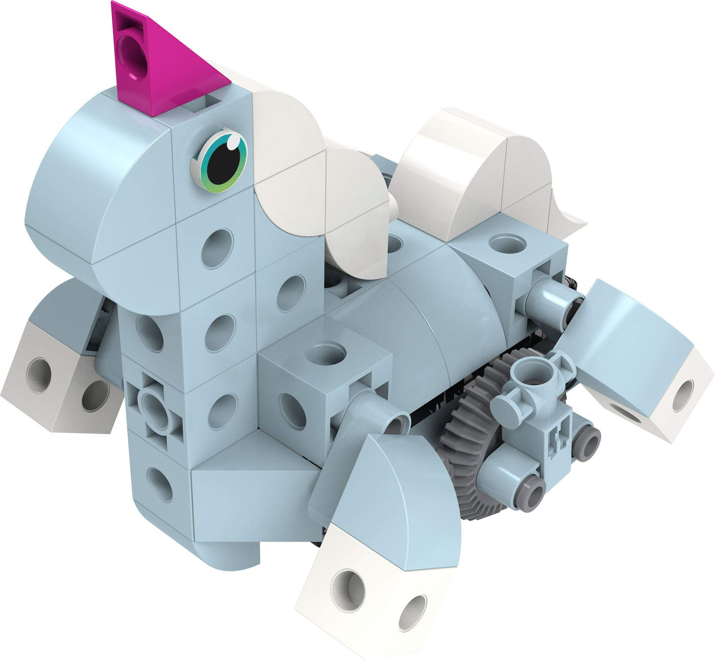 Thames & Kosmos Kids First: Robot Safari - Introduction to Motorized Machines Science Experiment Kit for Ages 5 to 7, Build 8 Robotic Animals