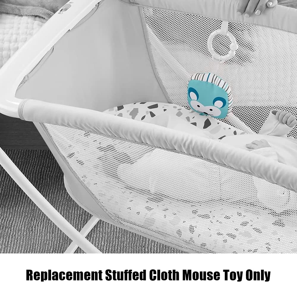 Replacement Part for Fisher-Price Rock with Me Bassinet - GNW36 ~ Replacement Stuffed Cloth Mouse Toy