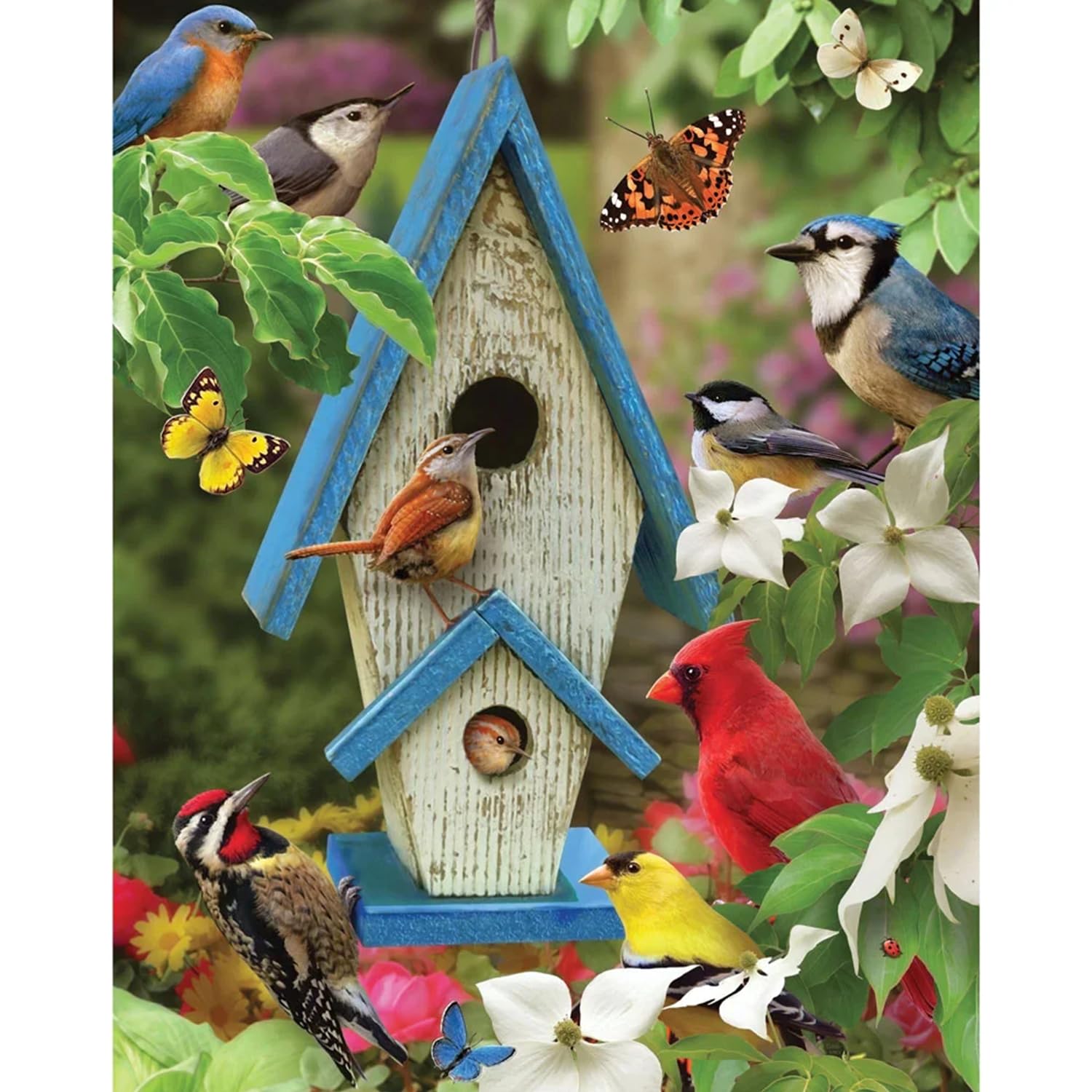 Bits and Pieces 300 Piece Jigsaw Puzzles for Adults, Summer Song, 18x24
