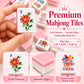 Pink American Mahjong Set, 168 Premium Melamine Tiles with 12 Jokers, Luxury Gift Box Mahjongg Set for Women, Moms & Grandmas, Portable Board Game