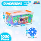 Play Build Discos, Interlocking Connecting Kids Toys, Preschool Learning Montessori Toys, Play and Learning, Stem Learning Toys Ages 3+
