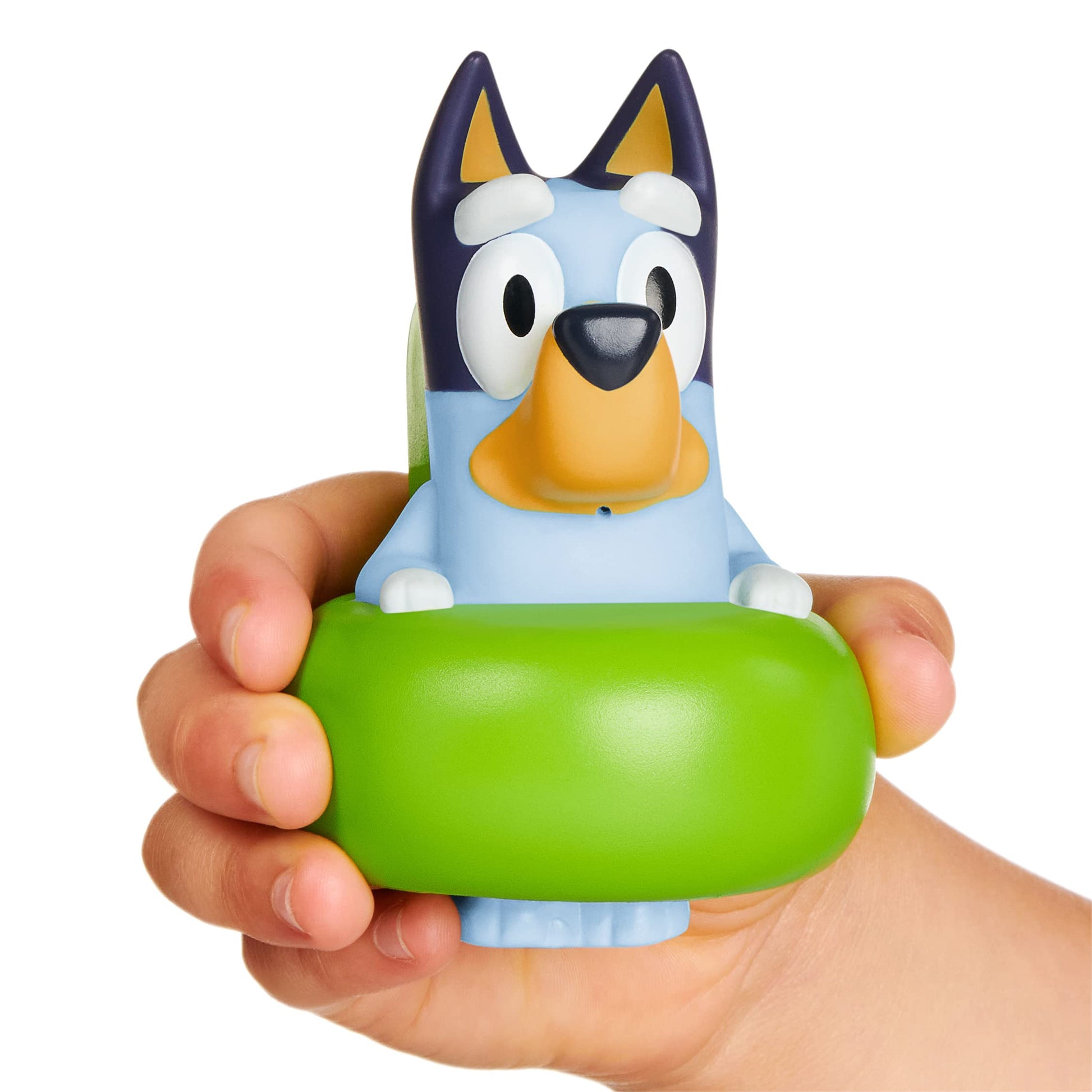 Bluey Bath Squirter Toys Pack of 3, Lightweight Floating Water Toy Set with Bingo and Beach Ball, Squeezable Bath Toys for Toddlers and Kids, Ages 3+