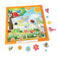 READY 2 LEARN Sticker Art Gallery - 200+ Stickers - 4 Backgrounds with Frames - Craft Kit for Ages 4-8 - Create Sea Life, Space, Robots, Garden Scenes