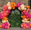 Beaumode Tropical Luau Balloon Garland Arch Kit for Hawaiian Beach Pool Theme Aloha Birthday Pink Citrus Bridal Shower Bachelorette Party Backdrop