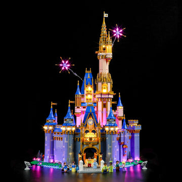 YEABRICKS LED Light for Lego-43222 Disney Castle Building Blocks Model (Lego Set NOT Included)