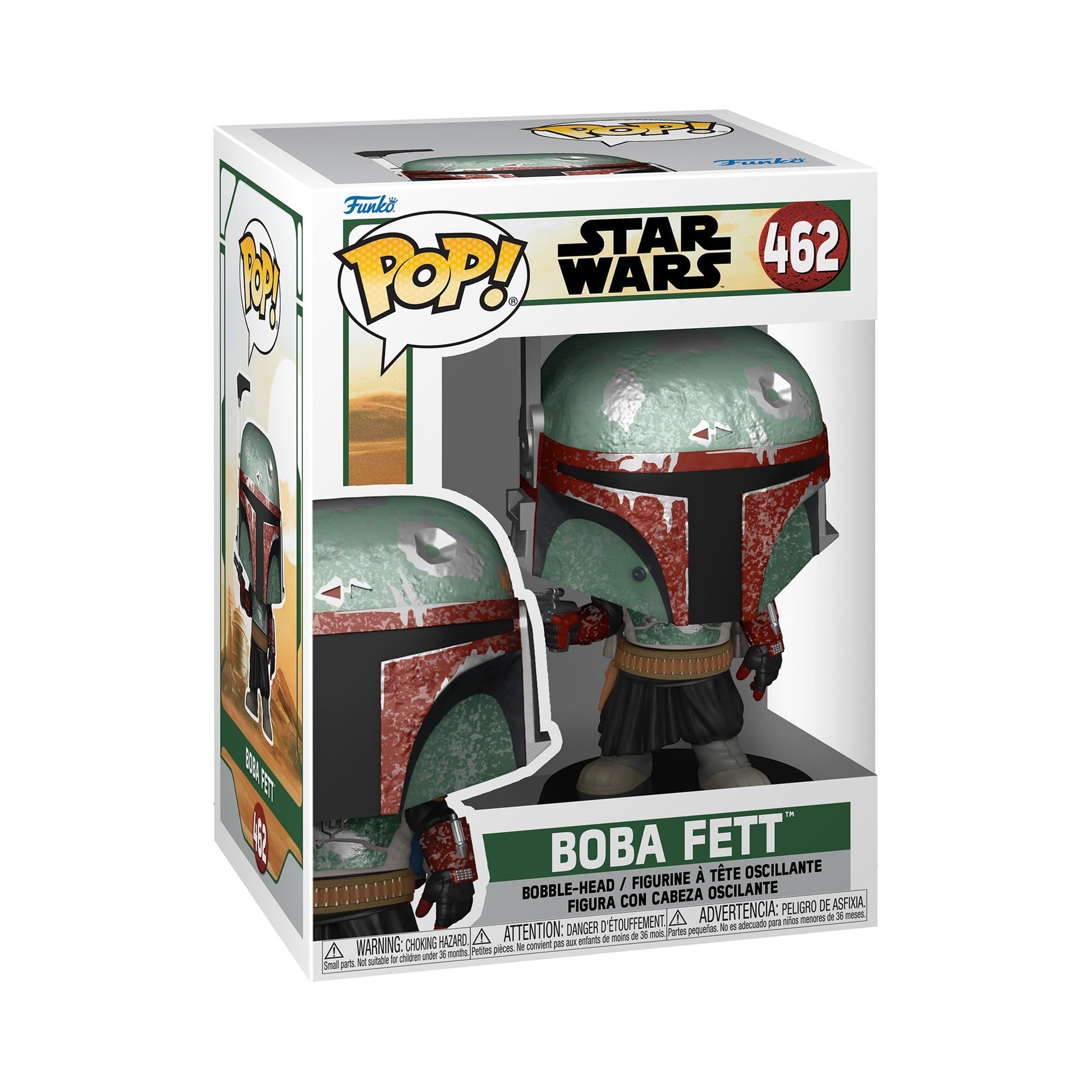 Funko POP & TEE: SW- Boba Fett- M