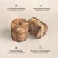 Powder Keg: 3D Wooden Puzzles Brain Teasers for Adults Interlocking Mechanical Handheld Mind Logic Puzzles Unique Gift for Christmas and Birthdays