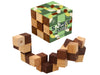 BSIRI Snake Puzzle Cube Classic Games (M Size) - 3D Mind Puzzles for Adults in Hand with Wooden Cube Designs of Magic Game for Educational Brain Games