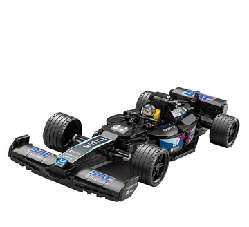 CoPlanaire 300+ PCS Race Car Toy Building Set for Kids, Boys & Girls, Adults Building Car Construction Toy Gift for Birthday, Holiday (Black)
