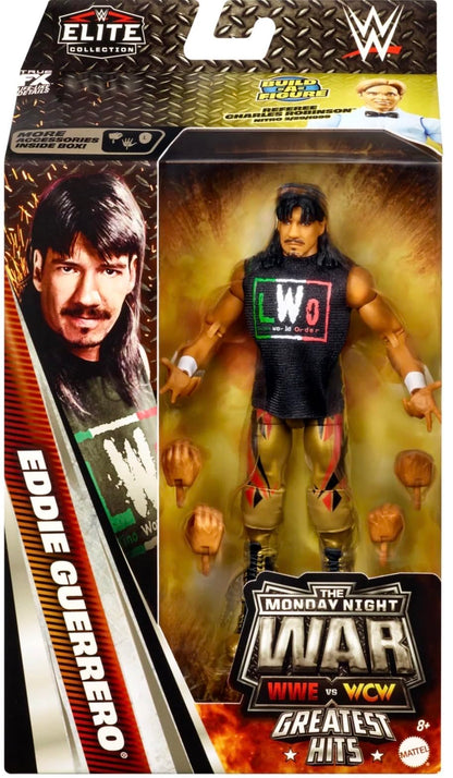 WWE Eddie Guerrero Mattel Elite Collection Monday Night War v WCW Greatest Hits Series 3 Wrestling Action Figure Toy