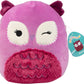 Squishmallows 10 Inch Aurora The Purple Owl - Official Jazwares Plush - Collectible Squishy Soft Stuffed Animal Toy - Gift for Kids, Boys, & Girls