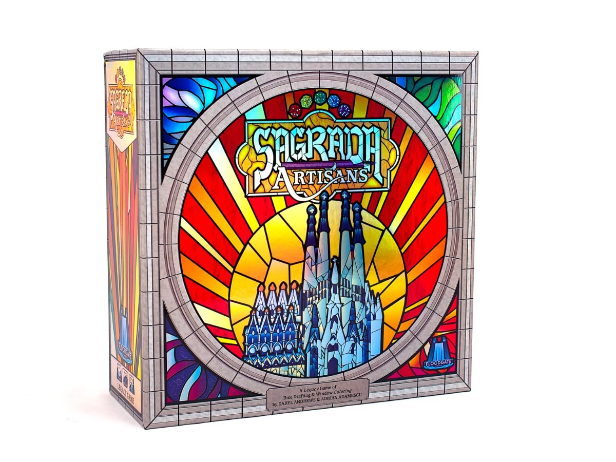 Sagrada Artisans - A Strategy Game Based on The Award-Winning Board Game, Sagrada! | Family Board Game for Kids & Adults | Ages 10 and Up | for 2 to 4