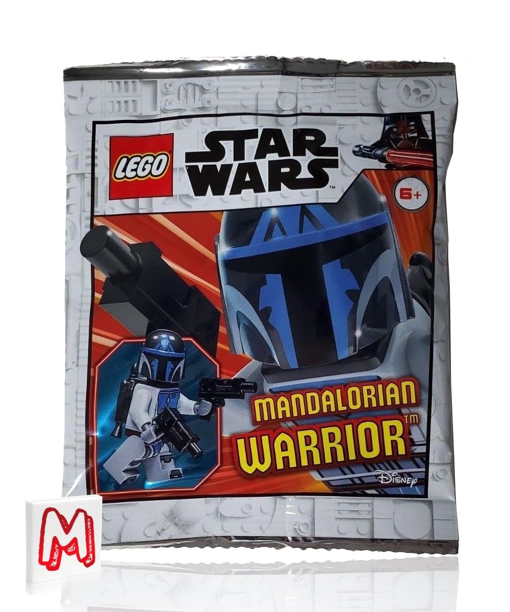 LEGO Star Wars The Clone Wars Minifigure - Mandalorian Loyalist Warrior with Dual Blasters (Limited Edition Foil Pack), 1 piece