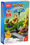 Mega Construx Pokémon Chimchar Vs. Pikachu