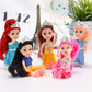 Liberty Imports Little Royal Princess Toddler Dolls with Dresses, Girls Imaginative Pretend Play Small Dolls Party Favors Collection (Princess)