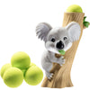 Hog Wild Koala Ball Popper Toy - Includes 4 Soft Foam Balls - Squeeze to Pop Air Powered Balls Up to 20 Feet - Launcher Safe for Indoor/Outdoor Play
