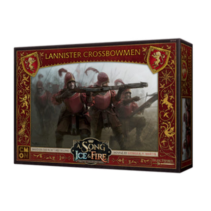 CMON A Song of Ice and Fire Tabletop Miniatures Game Lannister Crossbowmen Unit Box | Strategy Game for Teens and Adults | Ages 14+ | 2+ Players |