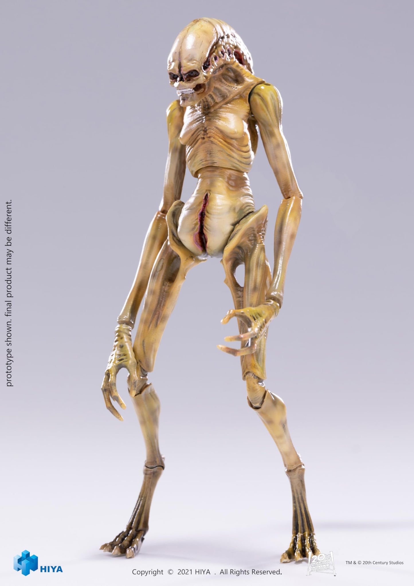 Hiya Toys Exquisite Mini Series 1/18 Scale 5 Inch Alien Resurrection The Newborn Action Figure