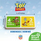 Masterpieces Disney Wood Dominoes - Toy Story 28 Piece Educational Dominoes Set - Age 3+