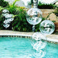 Bobo Balloons 50 Packs, 20 Inch Helium Style Transparent Bubble Clear Balloons for LED Light Up Decoration, Gifts for Christmas,Wedding,Birthday Party