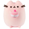GUND Pusheen Cherry Macaron Squisheen 9.5-Inch Squishy Plush Toy; Ages 8+