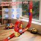 20ft Build Anywhere Portable Race Track with Suction Cups - Flexible Roll-Up Design Fits 1/64 Scale Cars, Portable Toy Gift for Kids 4+ Year Old