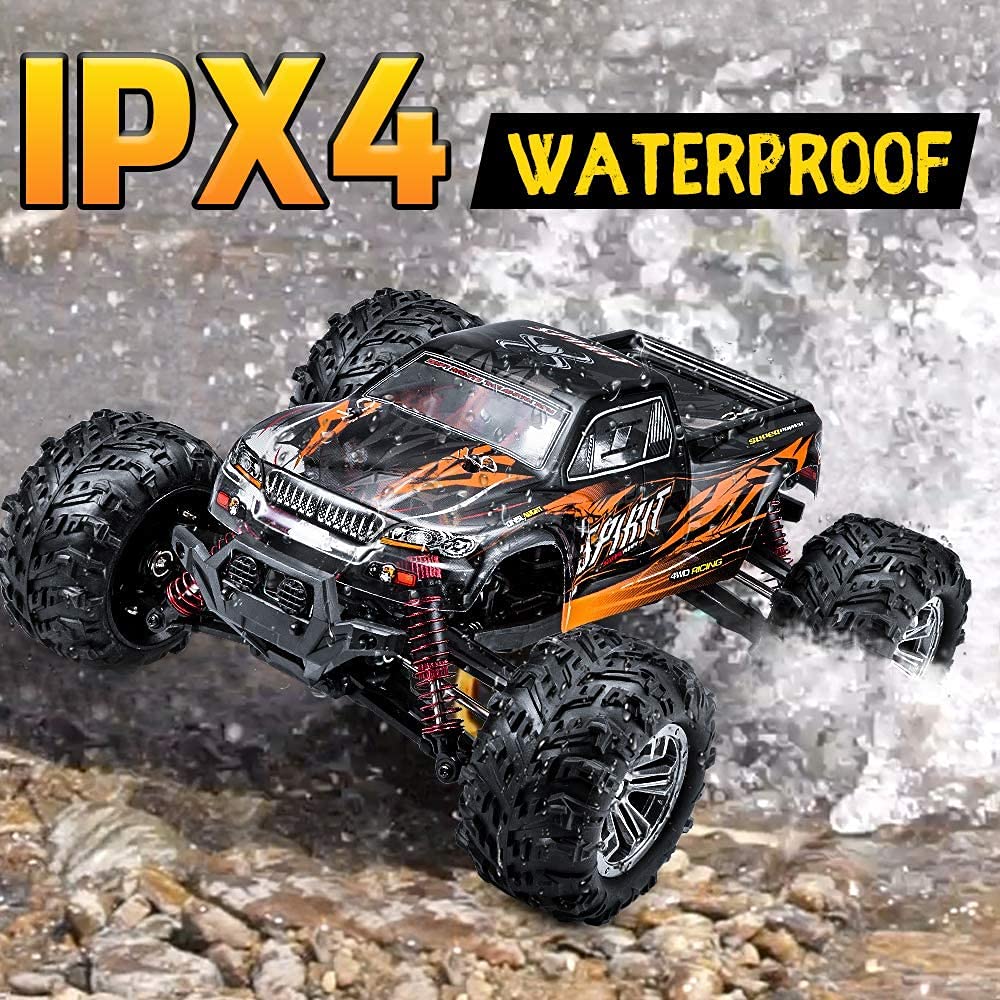 FMTStore FMT Brushless 52km/h High Speed RC Cars 1:16 Remote Control Monster Truck 4WD All Terrain Off-Road 2.4Ghz Shockproof Waterproof RTR Hobby