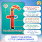 Phonics Flash Cards with Video Lessons for Ages 2-6 Years - Fantastic Alphabet Flash Cards Kindergarten - Engaging ABC Cards for Preschool