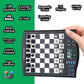 Talking Chess Academy Electronic Chess Board, Smart Chess Board with Voice Teaching System, Computer Chess Game with Strong Magnetic Pieces, 1-2