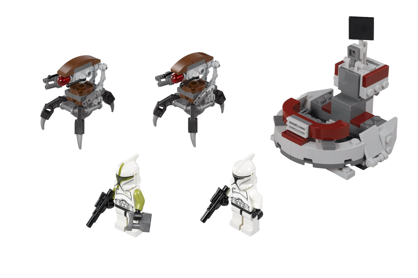 LEGO Star Wars Clone Troopers vs Droidekas 75001