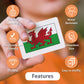 CARDDIA | Collection of Country Flags Educational Flashcards | 242 Flags with Country Names, Territory Shapes, Capitals & Continents | Durable