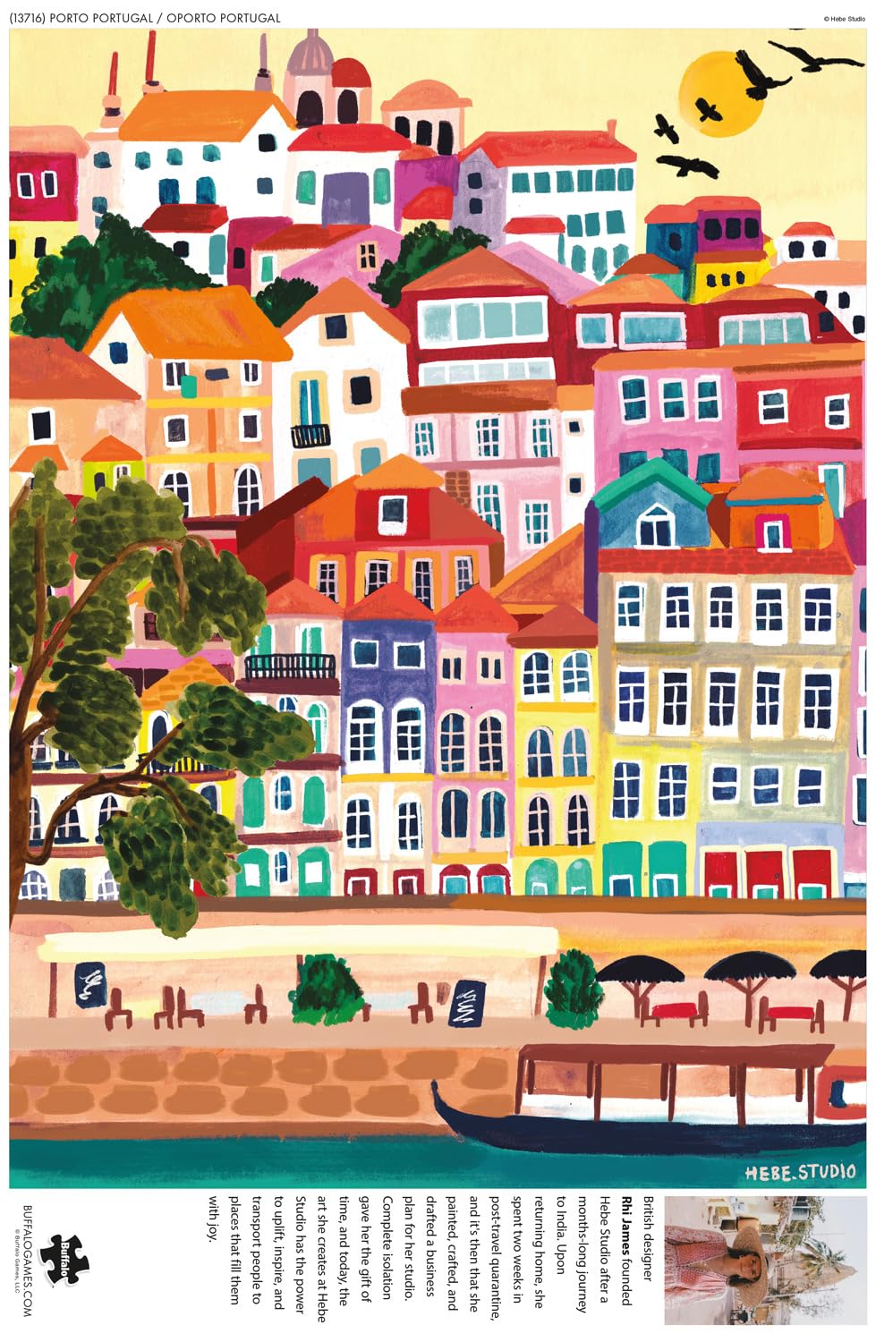 Buffalo Games - Porto Portugal - 1000 Piece Jigsaw Puzzle for Adults
