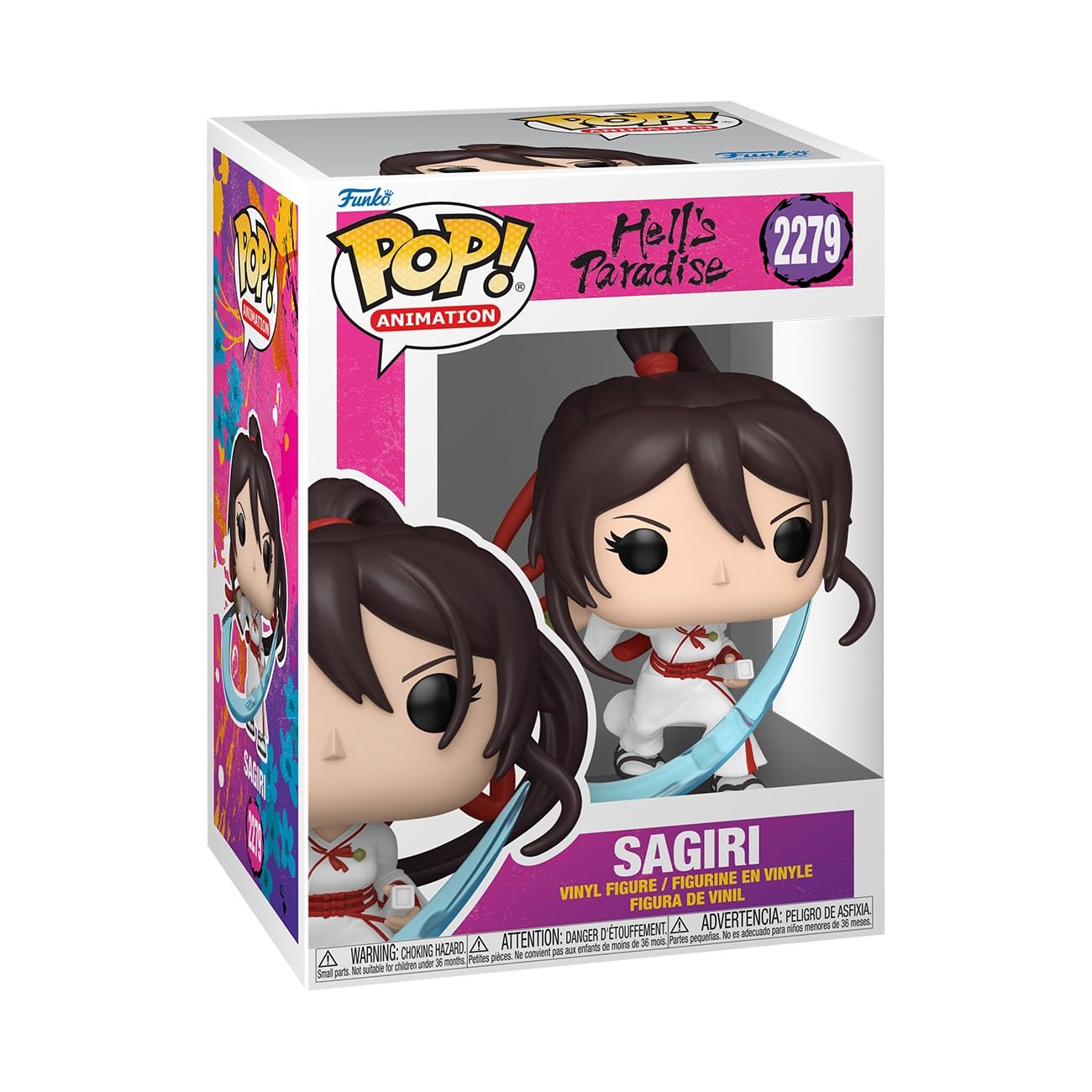 Funko Pop! Animation: Hell's Paradise - Sagiri - Collectable Vinyl Figure - Gift Idea - Official Merchandise - Toys for Kids & Adults - Anime Fans