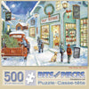 Bits and Pieces - 500 Piece Jigsaw Puzzle for Adults - The Town Toy Store - Jigsaw Puzzle by Artist Ruane Manning, Completed Puzzle Size: 18" x 24"